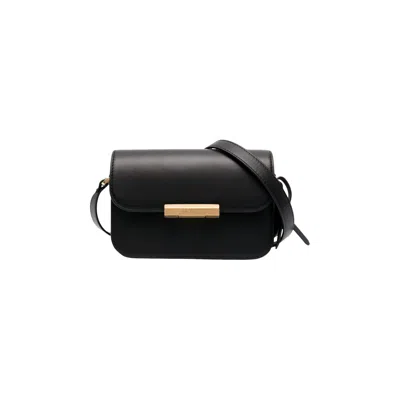 Pre-owned Off-white Logo Plaque Crossbody Bag 'black' | Women's Size Onesize