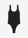 Off-white Off White Logo Swimsuit In Black