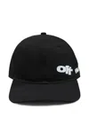Off-white Spray Arrow Baseball Cap In Black