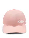 Off-white Logo-print Baseball Cap In Pink