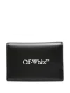 Off-white Logo-print Card Holder In Black