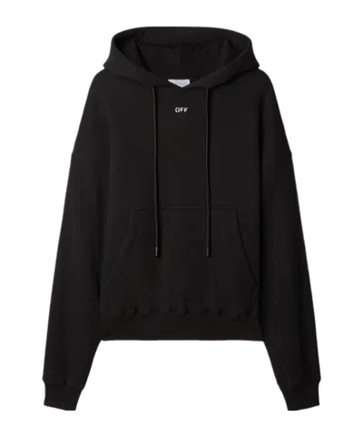 Off-white Off White™ Black Caravaggio Mery Print Hoodie