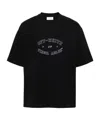 Off-white Black College Skate T-shirt In Black