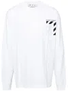 OFF-WHITE LOGO-PRINT COTTON T-SHIRT