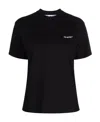 Off-white Logo-print Diag T-shirt In Black