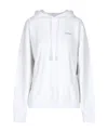 Off-white Diag Stripe-print Cotton Hoodie In White