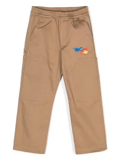 Off-white Kids' Obca006f23fab0016310 In Brown