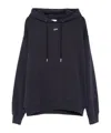 Off-white Hooded Sweatshirt Featuring Graphic Print In Black