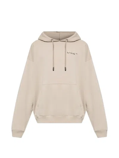 Off-white Half Arrow Skate Hoodie In Neutral
