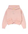 Off-white Logo-print Hoodie In Pink