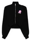 Off-white Logo-print Jacket In Black