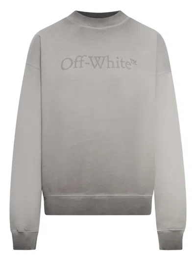OFF-WHITE LOGO PRINT LAUNDRY SKATE SWEATSHIRT