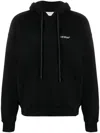 Off-white Off White Off White Knitted Hoodie In Black