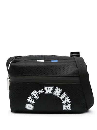 Off-white Logo-print Mesenger Bag In Black