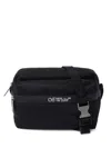 Off-white Man Camera Bag In Black