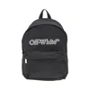 Off-white Bookish Logo-print Backpack In Black