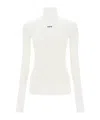 Off-white Off White Funnel Neck T Shirt With Off Logo In White