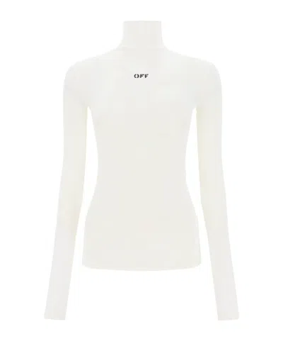 OFF-WHITE OFF-WHITE OFF-STAMP LONG-SLEEVED TOP
