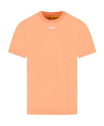 Off-white Logo-print Short-sleeve T-shirt