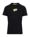 Off-white Logo-print Short-sleeve T-shirt In Black