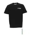 Off-white Logo-print Short-sleeve T-shirt In Black