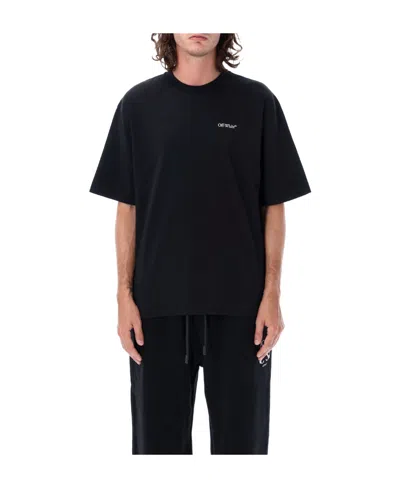 OFF-WHITE LOGO-PRINT SHORT-SLEEVE T-SHIRT