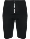 Off-white Logo-print Shorts In Black
