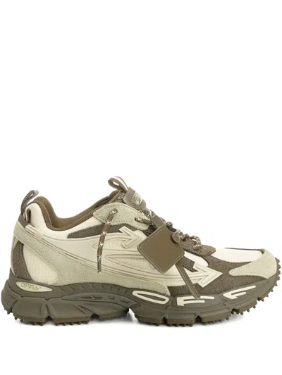 Off-white Logo-print Sneakers In Neutral