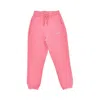 Off-white Logo Print Sweatpants Kids In Pink