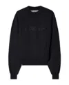 Off-white Off White Men Black Cotton Sweatshirt In Black