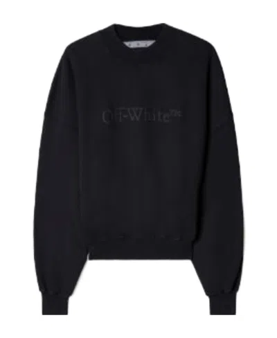 OFF-WHITE OFF-WHITE CREWNECK LONG-SLEEVED SWEATSHIRT