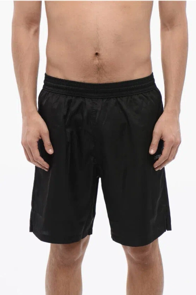 Off-white Logo Print Swimshorts