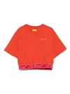 Off-white Logo-print T-shirt In 红色