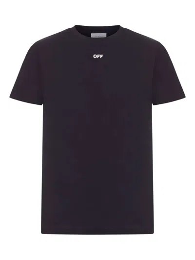 Off-white Graphic Brush Arrow Print T-shirt And Vest In Black