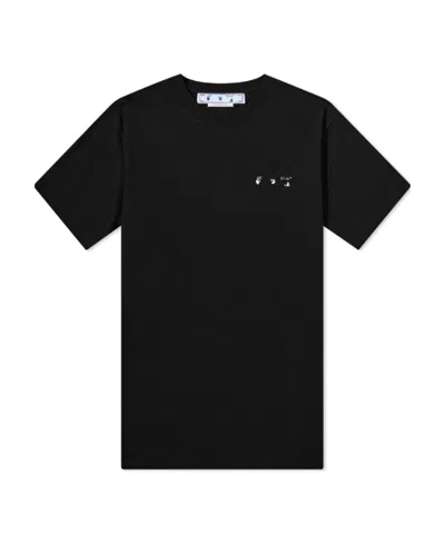 Off-white Logo-print T-shirt In Black