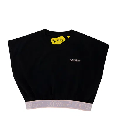 Off-white Logo-print T-shirt In Black