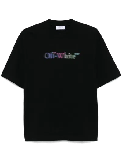 Off-white Logo-print T-shirt In Black