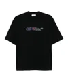 Off-white Logo-print T-shirt In Black