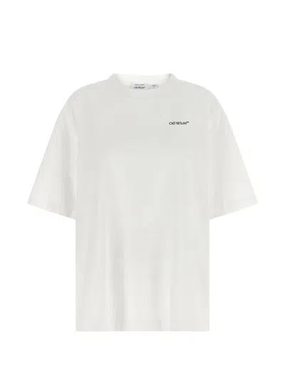 Off-white Logo-print T-shirt In White