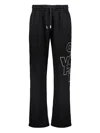 Off-white Versatile Black Pants With Modern Design In Black
