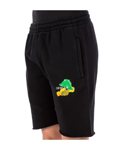 Off-white Logo-print Track Pants In Black