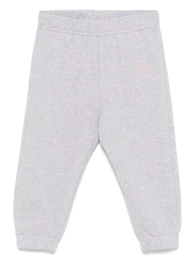 Off-white Babies' Logo-print Track Pants In Grey