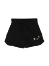 Off-white Logo-print Track Shorts In Black