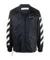 Off-white Fw21 Logo Printing Windproof Jacket Ordinary Version Black