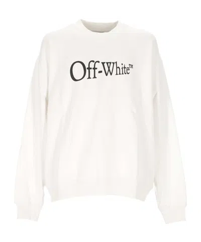 Off-white Long Sleeve Sweatshirt In White