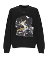 Off-white Long-sleeved Sweater In Black