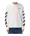Off-white Long-sleeved T-shirt In White