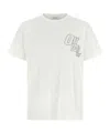 Off-white Slim Fit Arrow Design T-shirt In White