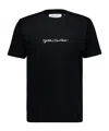 Off-white Script Arrow Slim T-shirt In For Men In Black