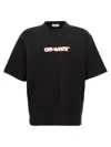 OFF-WHITE LOGO PRINTED CREWNECK T-SHIRT